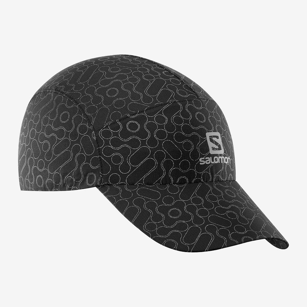 Salomon REFLECTIVE Gorras Hombre - Negras - Colombia (18697-REJZ)